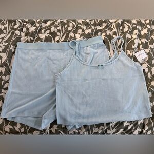 American Eagle Outfitters Light Blue Women's Pajama Set